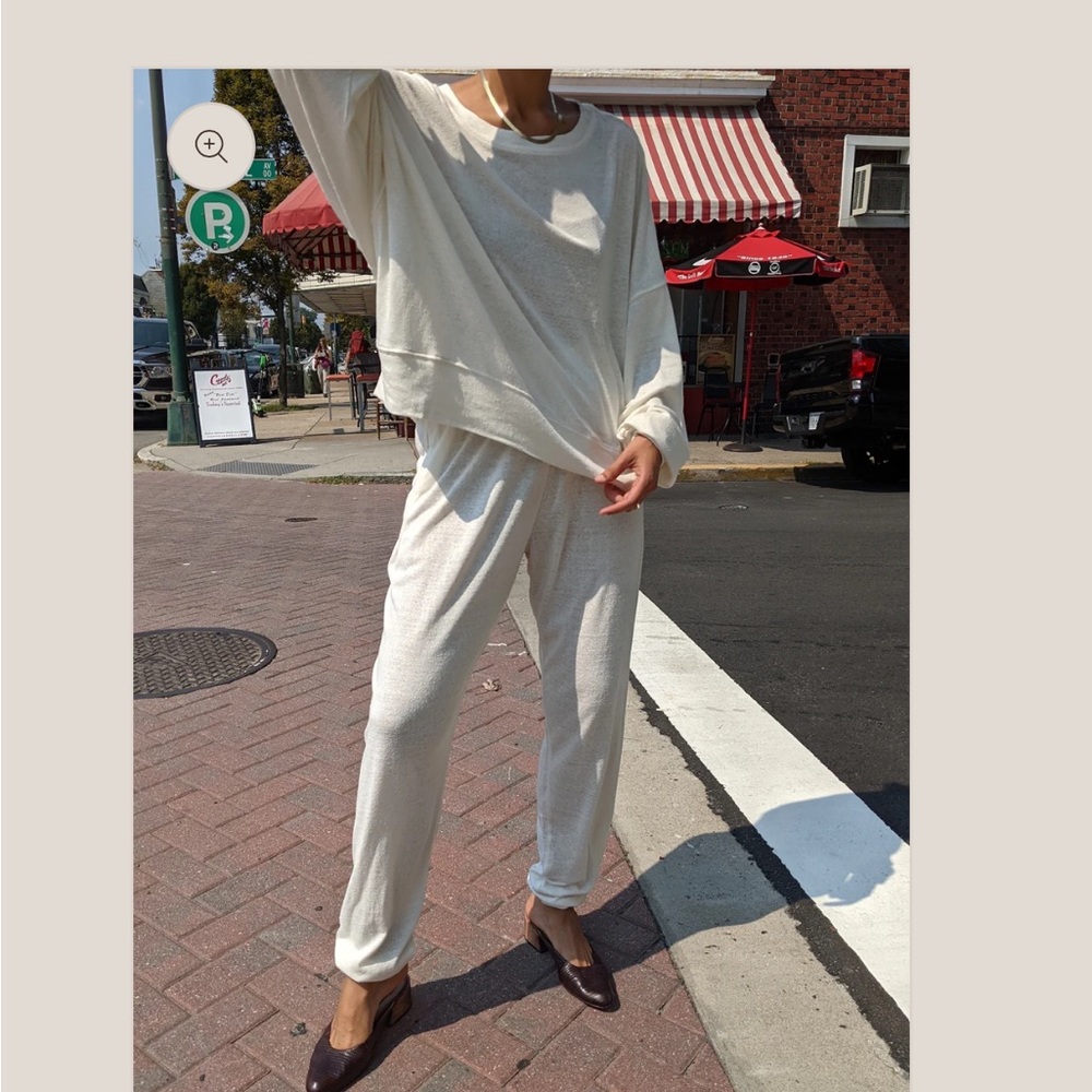 NWT Na Nin Freddie silk joggers
